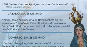 Peregrinação ao Santuário de Nossa Senhora da Paz Peregrinação ao Santuário de Nossa Senhora da Paz