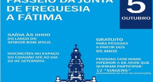 PASSEIO DA JUNTA DE FREGUESIA DE ID&Atilde;ES A F&Aacute;TIMA