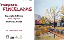 Exposição "Traços e Pinceladas" de Florinda Neves