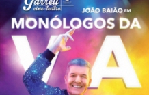 ESPETÁCULO "MONÓLOGOS DA VACINA" COM JOÃO BAIÃO